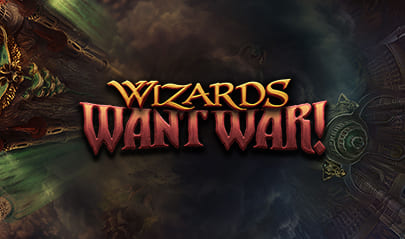 Wizards Want War Slot logo big