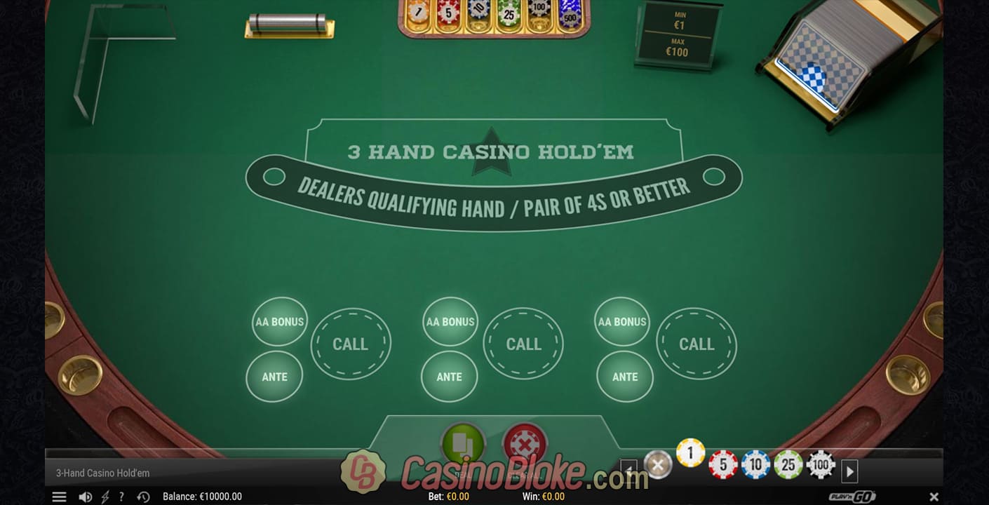 3-Hand Casino Hold'em thumbnail - 0