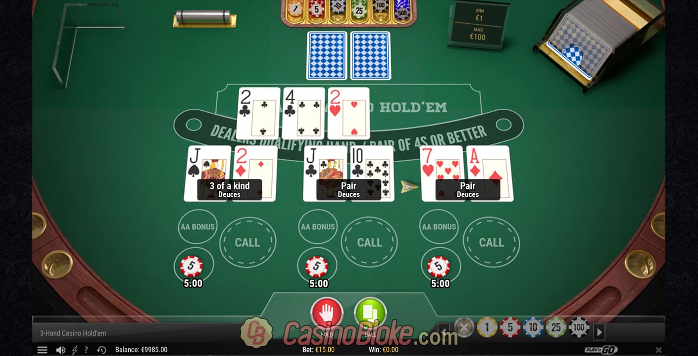 3-Hand Casino Hold'em thumbnail - 1