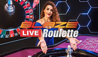 Authentic Gaming Blaze Live Roulette logo big