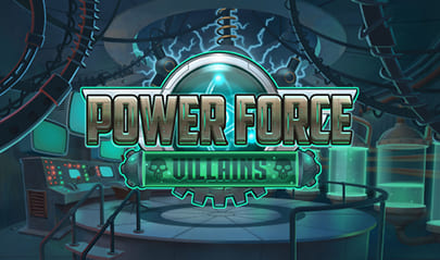 Power Force Villains logo big