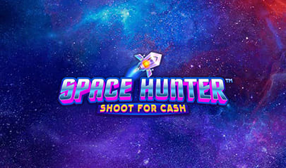 Space Hunter Shoot for Cash logo big