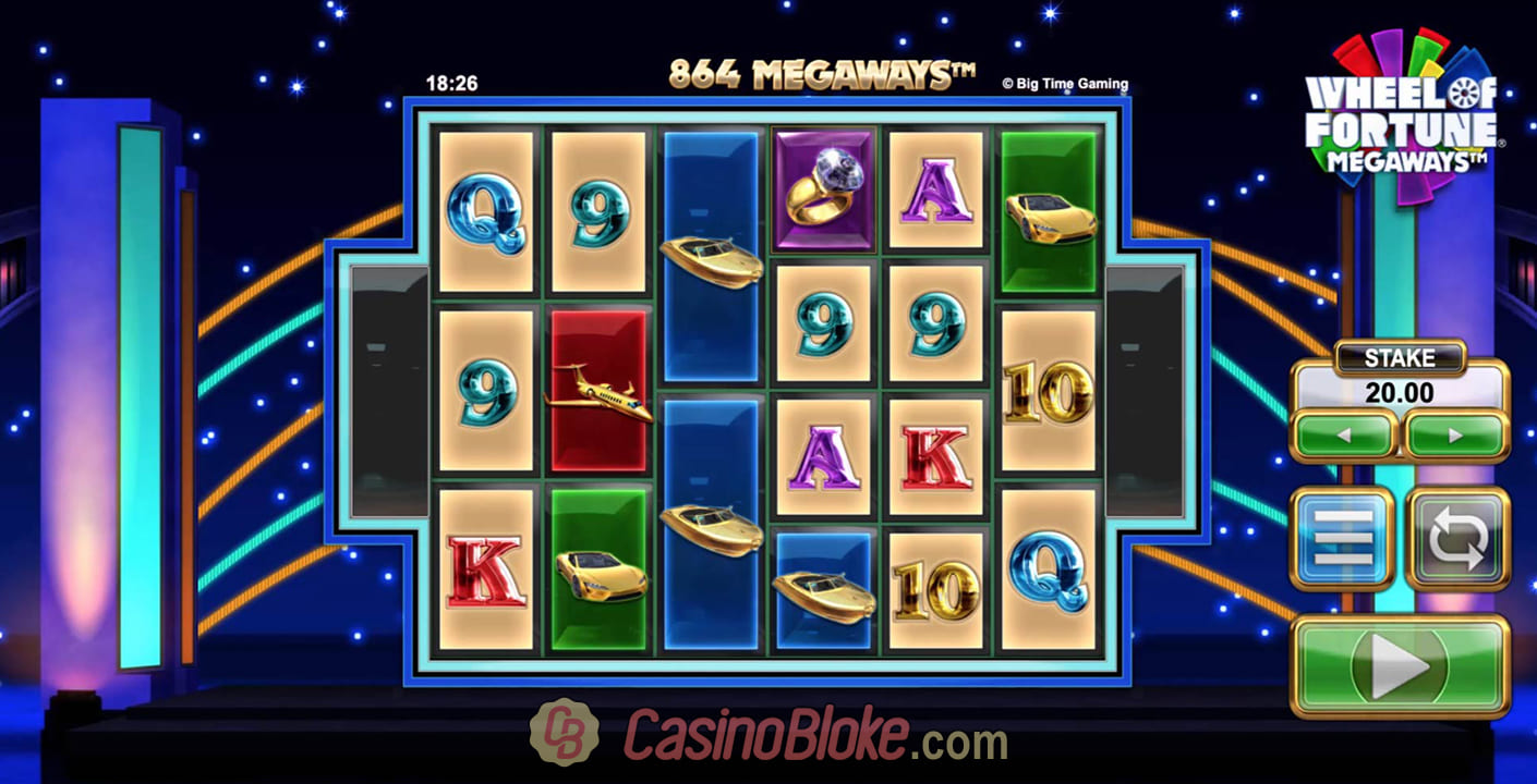 Wheel of Fortune Megaways Slot thumbnail - 0