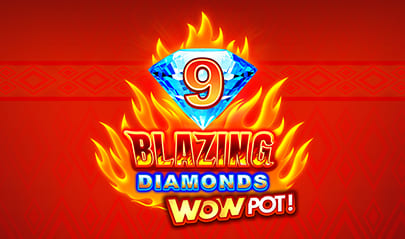 9 Blazing Diamonds WowPot logo big