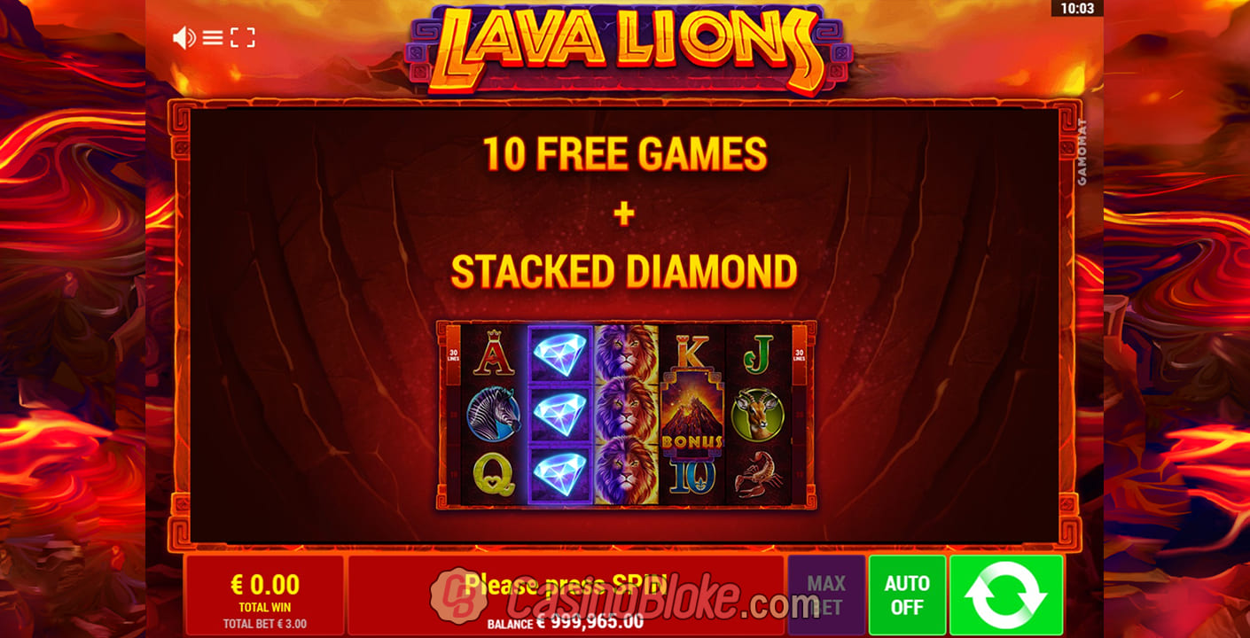Lava Lions Slot thumbnail - 2