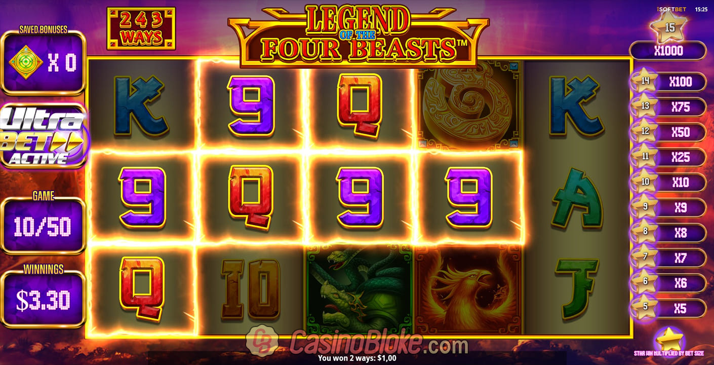 Legend of the Four Beasts Slot thumbnail - 3