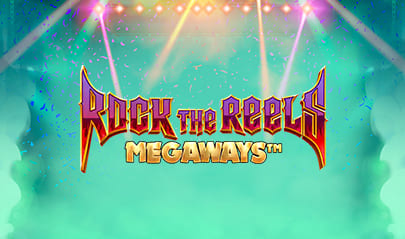 Rock the Reels Megaways logo big