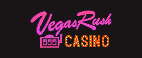Vegas Rush Casino logo horizontal