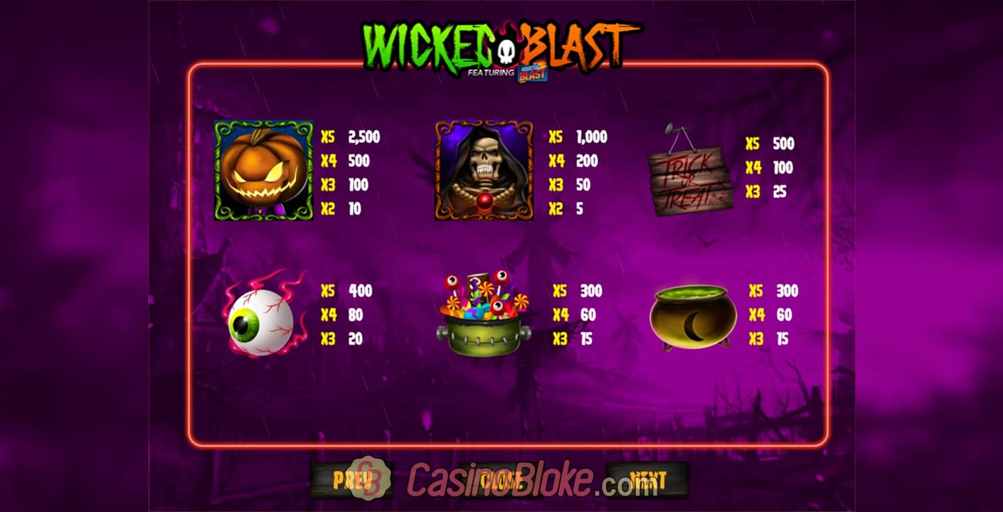 Wicked Blast Slot thumbnail - 1