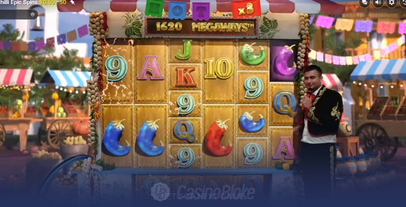 Extra Chilli Epic Spins Live Slots thumbnail - 1