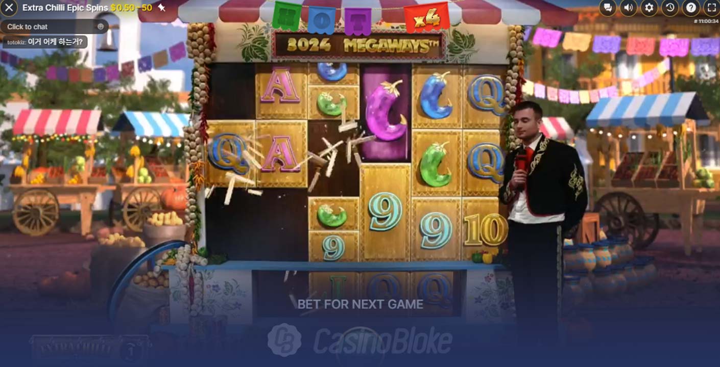 Extra Chilli Epic Spins Live Slots thumbnail - 0